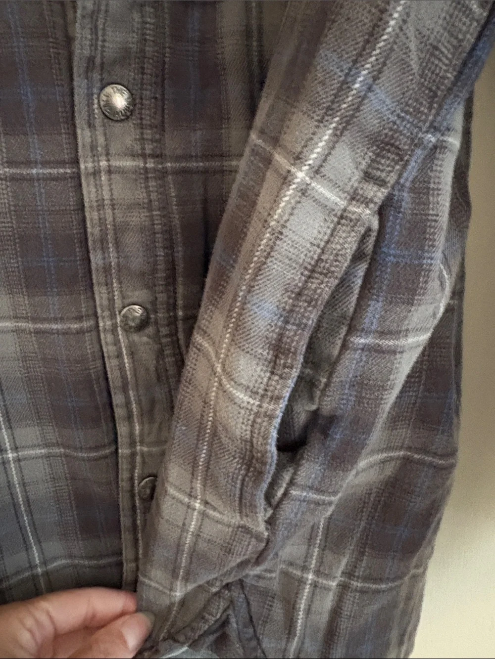 The North Face Plaid Insulated Flannel Shirt Jacket Men’s Large